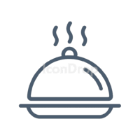 Food Service Icon Outline