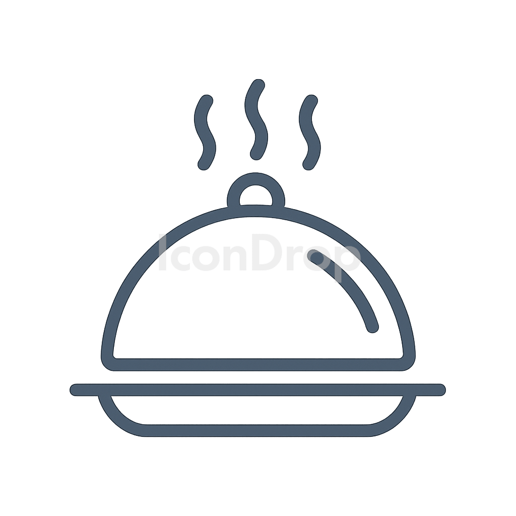 Food Service Icon Outline