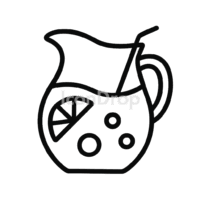 Fruit Punch Icon Outline