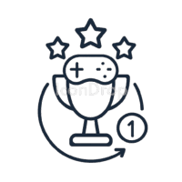 Gamification Icon Outline