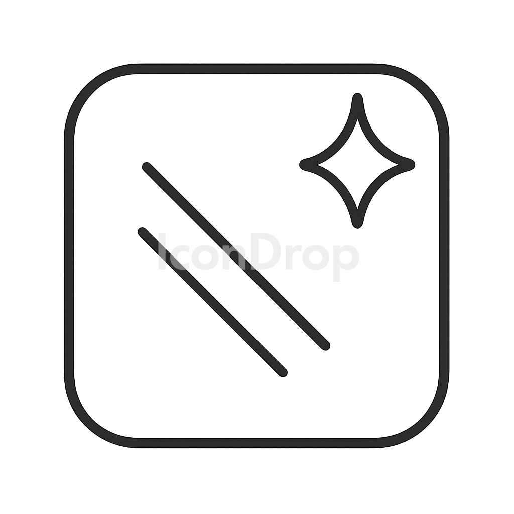 Glass Effect Icons Outline