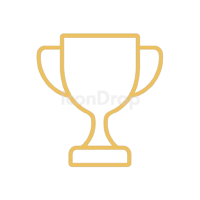 Gold Cup Icon Outline