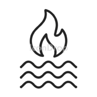 Gree Heat Icon Outline