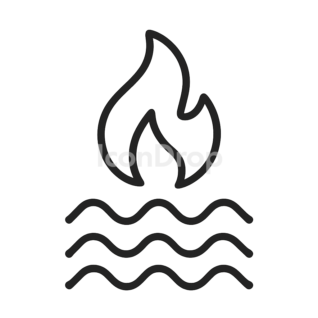 Gree Heat Icon Outline