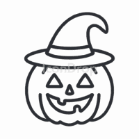 Halloween Icon App Outline