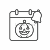 Halloween Reminders Icon Outline