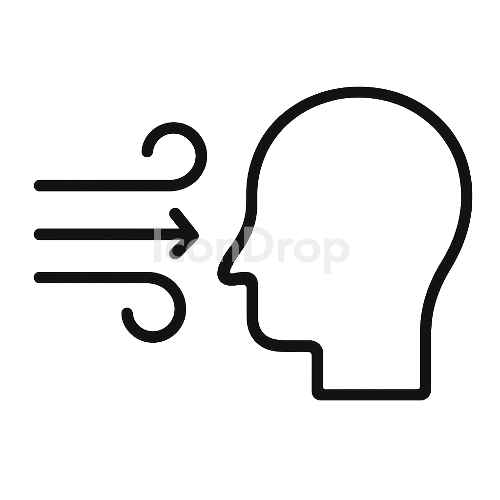 Headwind Icon Outline
