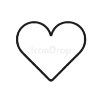 Heart Icon Small Outline