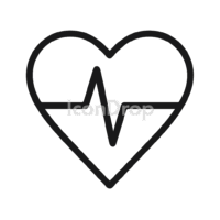 Heartbeat Icon Outline