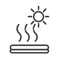 Heat Action Icon Outline