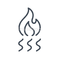 Heat Icon Outline
