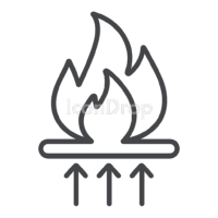 Heat Level Icon Outline
