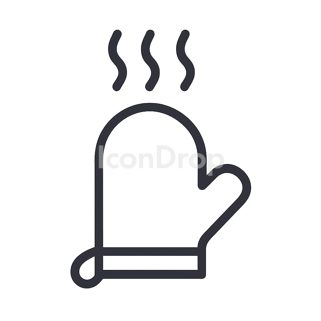 Heat Resistant Icon Outline