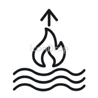 Heat Up Icon Outline