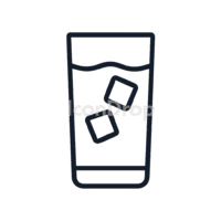 Highball Glass Icon Outline