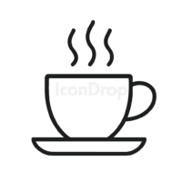 Hot Cup Icon Outline