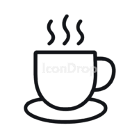 Hot Drinks Icon Outline