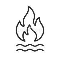 Hot Icon Outline