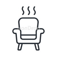Hot Seat Icon Outline
