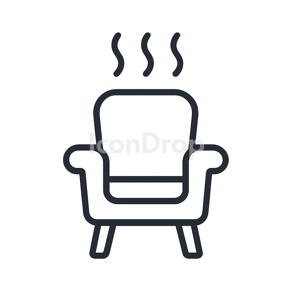 Hot Seat Icon Outline