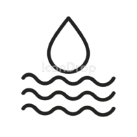 Hot Water Icon Outline