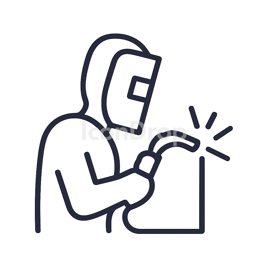 Hot Work Icon Outline