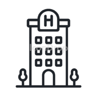 Hotel Icon Outline