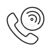 Hotline Icon Outline