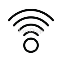 Hotspot Icon Outline