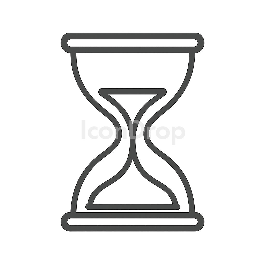 Hourglass Icons Outline