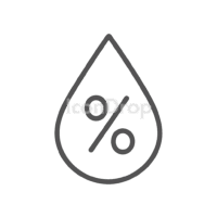 Humidity Weather Icon Outline