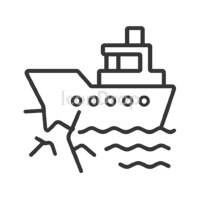 Ice Breaker Icon Outline