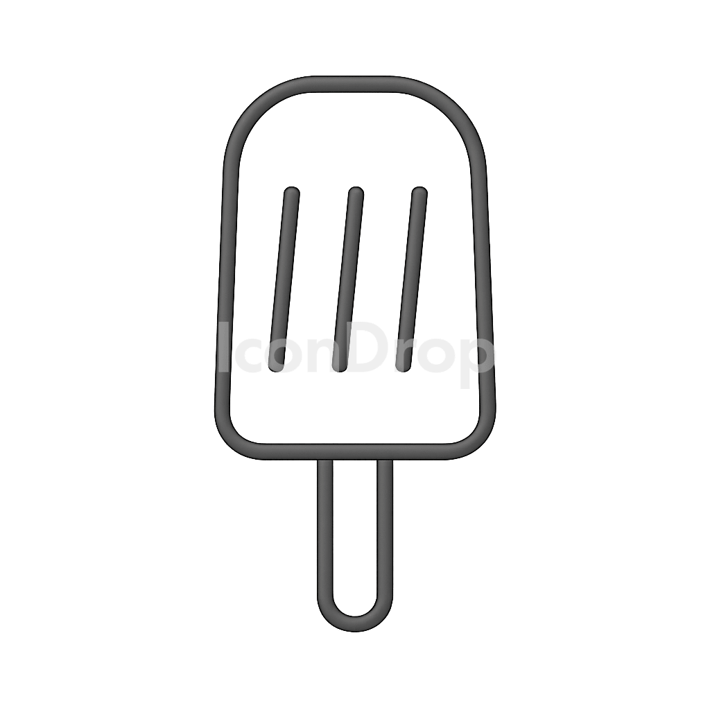 Ice Candy Icon Outline