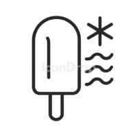 Ice Cold Icon Outline