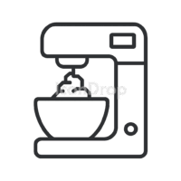 Ice Cream Maker Icon Outline