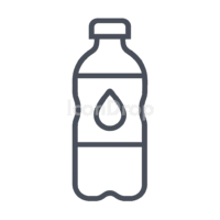 Icon Drink Bottle Outline