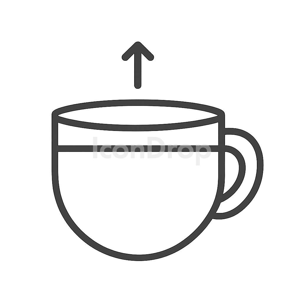 Icon For Fullest Cup Outline
