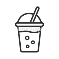 Icon Juice Cups Outline