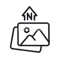 Icon North Photos Outline