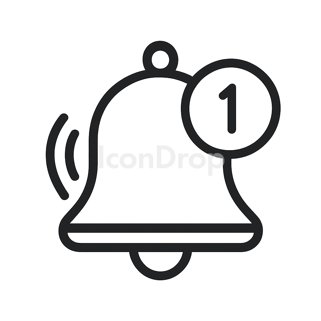 通知アイコン アウトライン