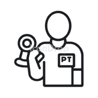 Icon Personal Trainer Outline