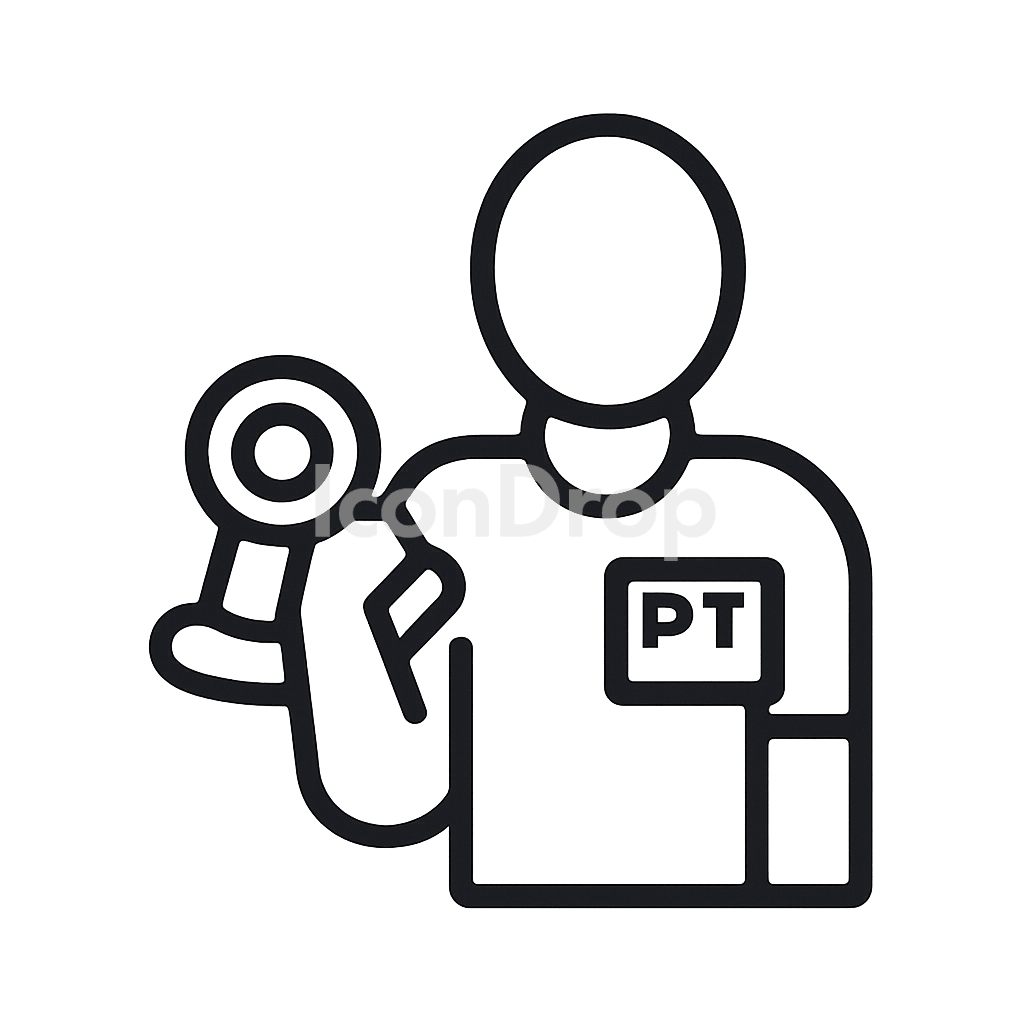 Icon Personal Trainer Outline