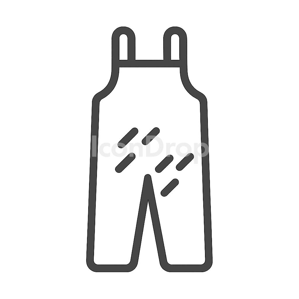 Icon Rain Pants Outline