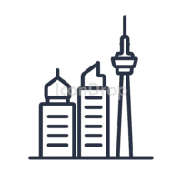 Icon Skyline Outline