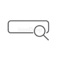 Input Search Icon Outline