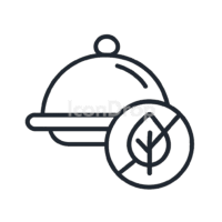 Jain Food Icon Outline