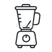 Kitchen Blender Icon Outline