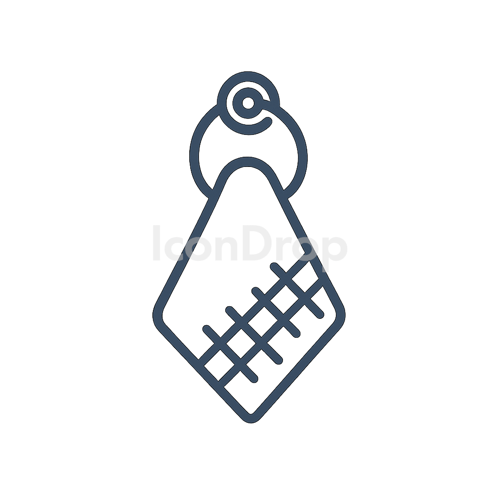 Kitchen Towel Icon Outline