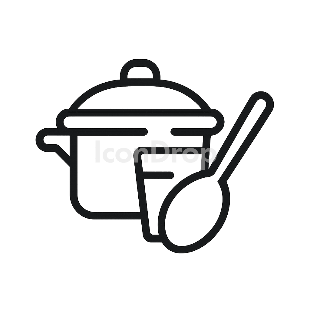 Kitchenware Icon Outline