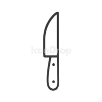 Knife Icon Outline
